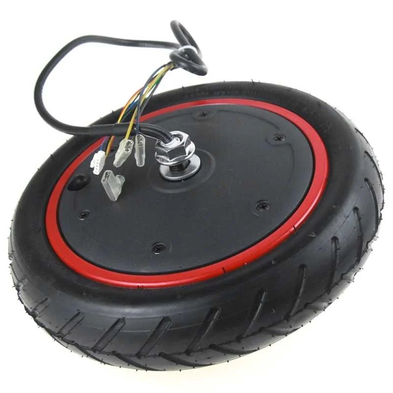 Produktbild von E-Scooter Motor 36V 350W Für Xiaomi M365 – Ersatzmotor Mit Vollgummireifen, IP54 Wassergeschützt, Leise, Bis 100 Kg Traglast